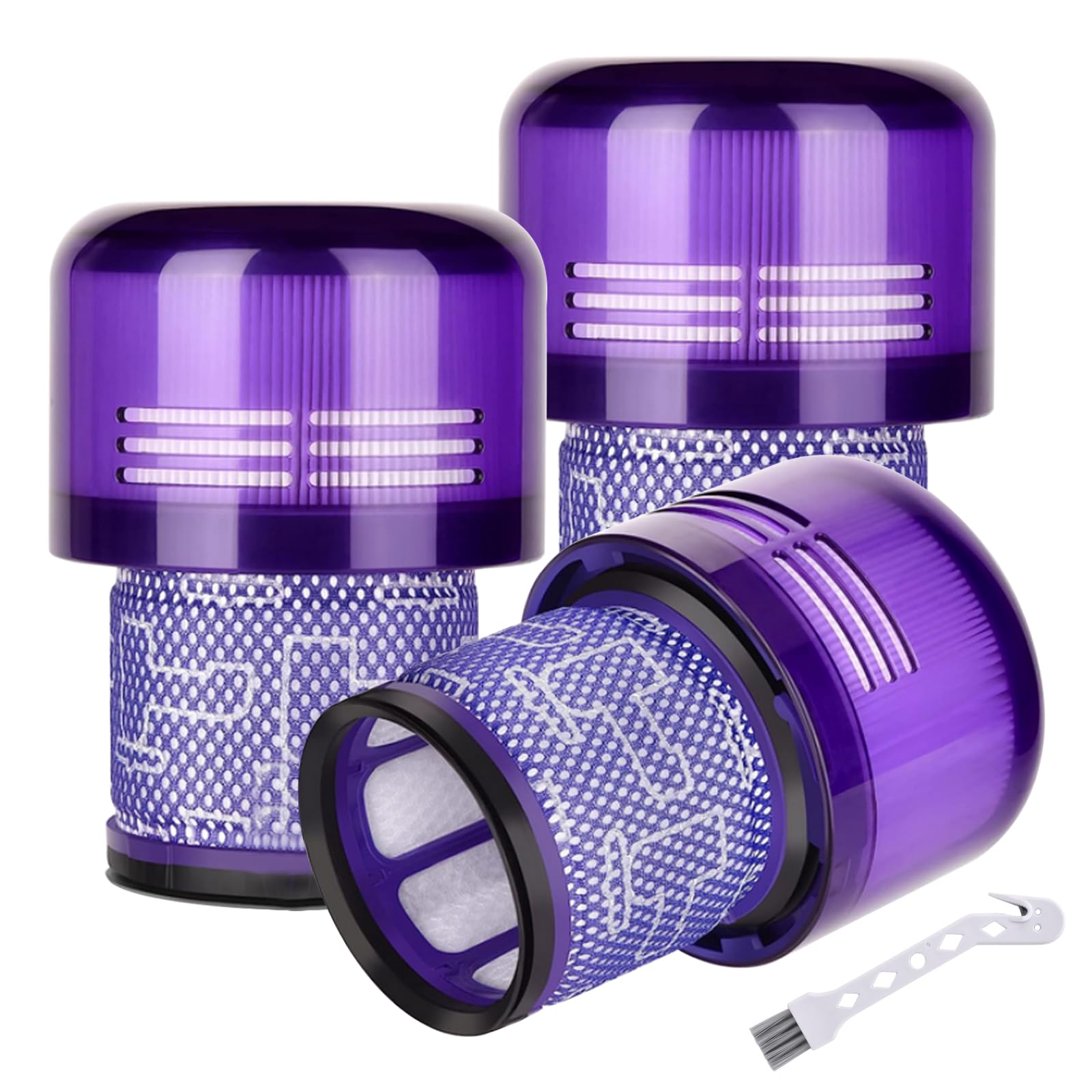 Leadaybetter Dyson filter 3-pack for V11 and V15 enhances maintenance and performance.