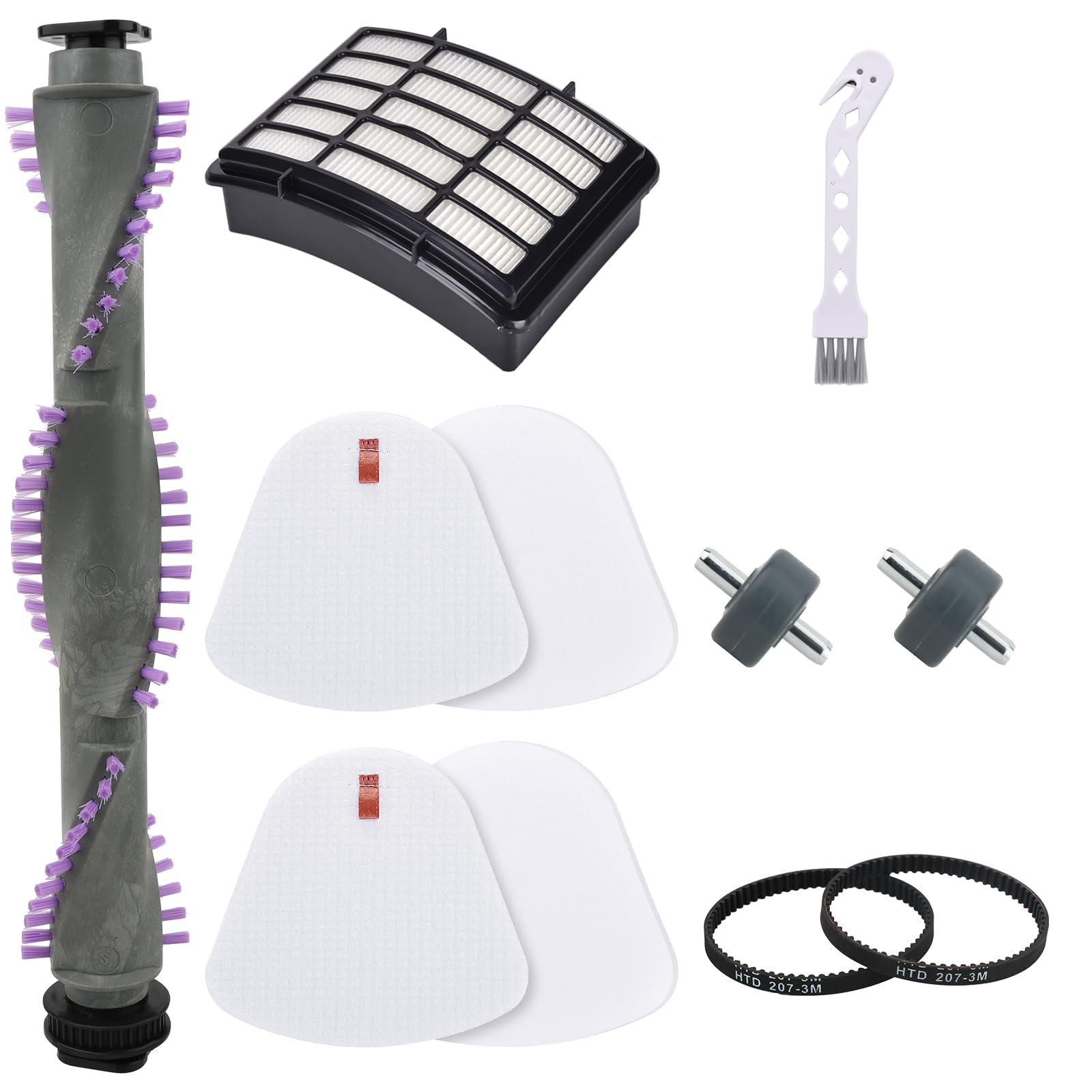 Leadaybetter Shark Navigator brush roll replacement for enhanced carpet agitation and debris pickup