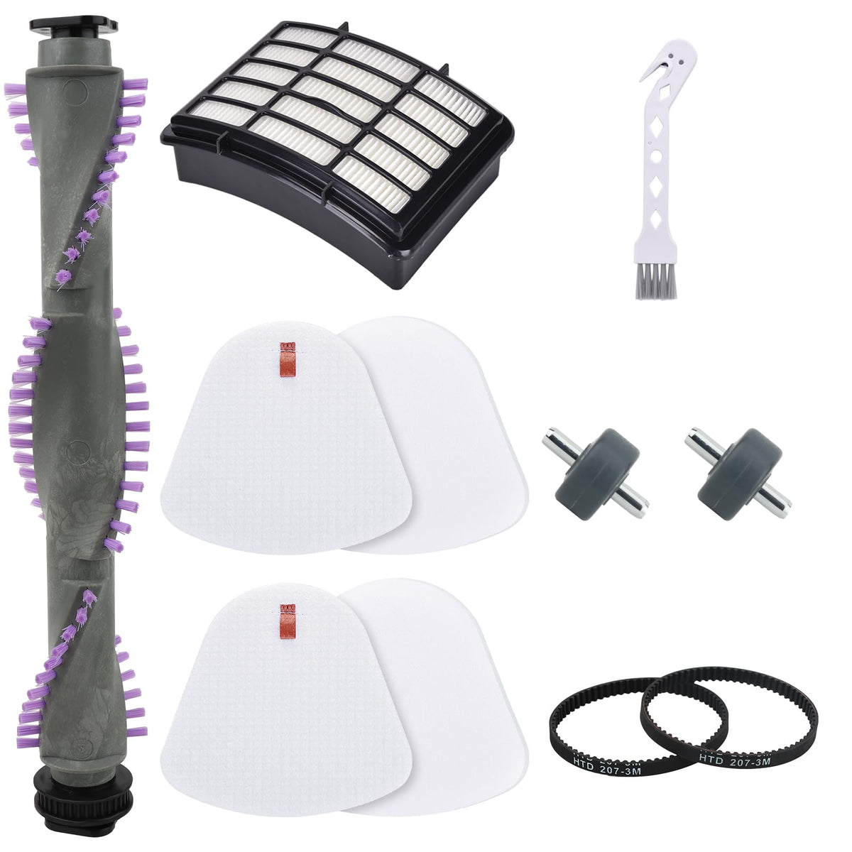 Leadaybetter Shark Navigator brush roll replacement for enhanced carpet agitation and debris pickup