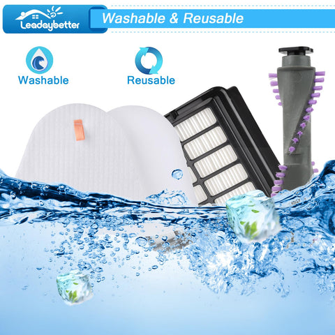 Leadaybetter cleaning brush with replacement kit for easy upkeep of the vacuum