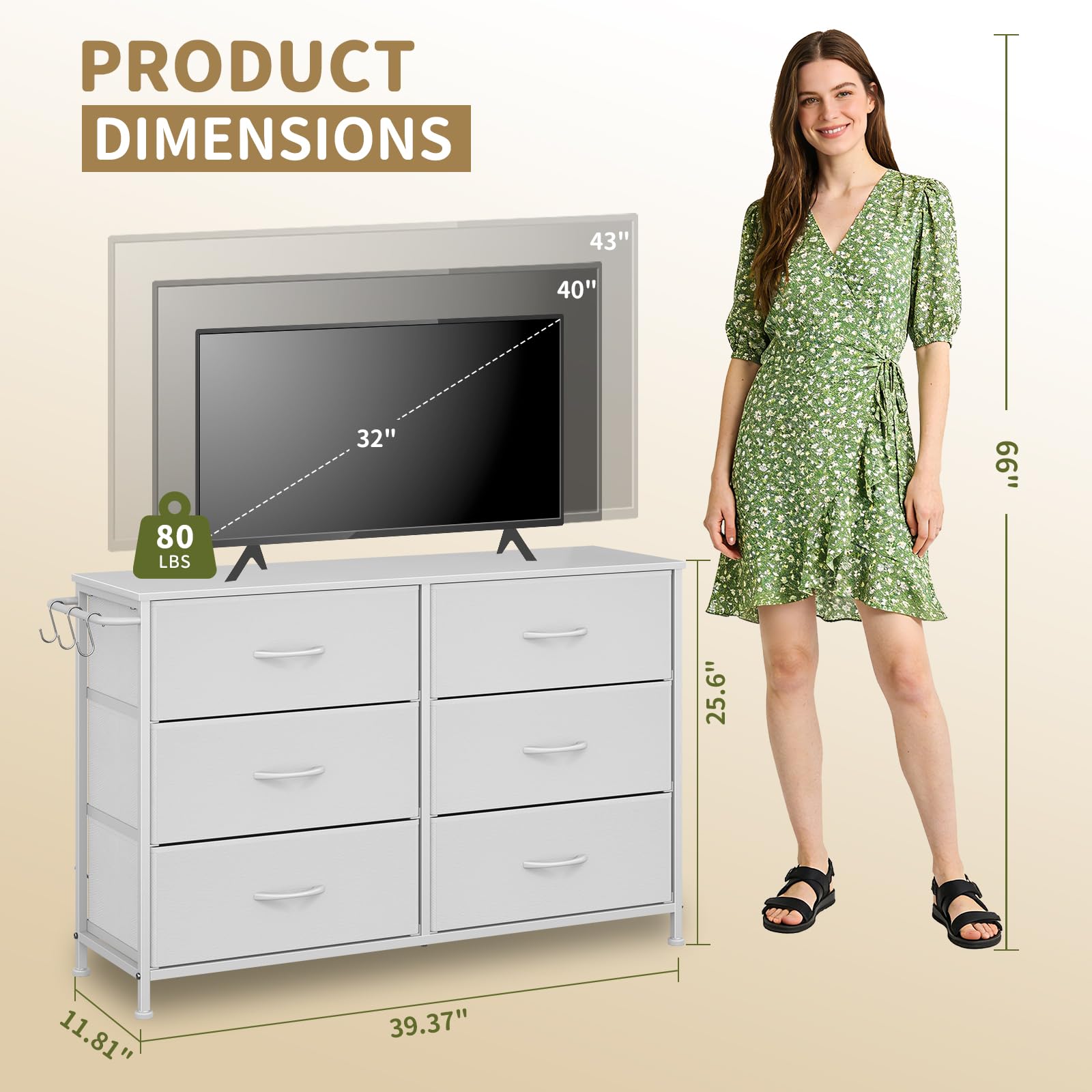 Leadpro anti-tip wall mounting helps keep the unit secure in family spaces.