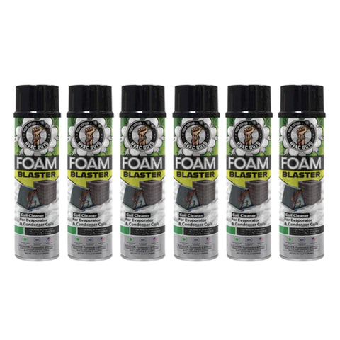 Leak Saver Foam Blaster deodorizes drain pans during cleaning sessions