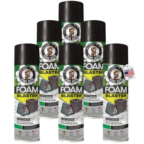 Leak Saver Foam Blaster evaporator no rinse coil cleaner for evaporators improves cleaning efficiency