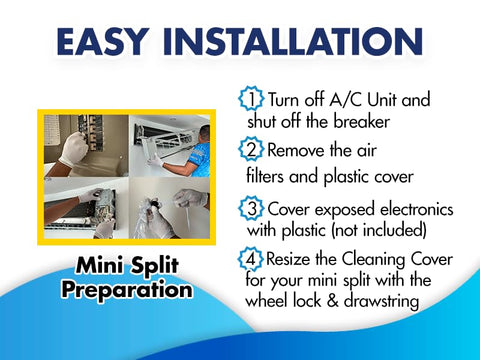 Leak Saver reusable and durable mini-split maintenance kit for pros