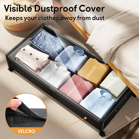 LeArex 600D Oxford fabric provides sturdy support for heavy items.