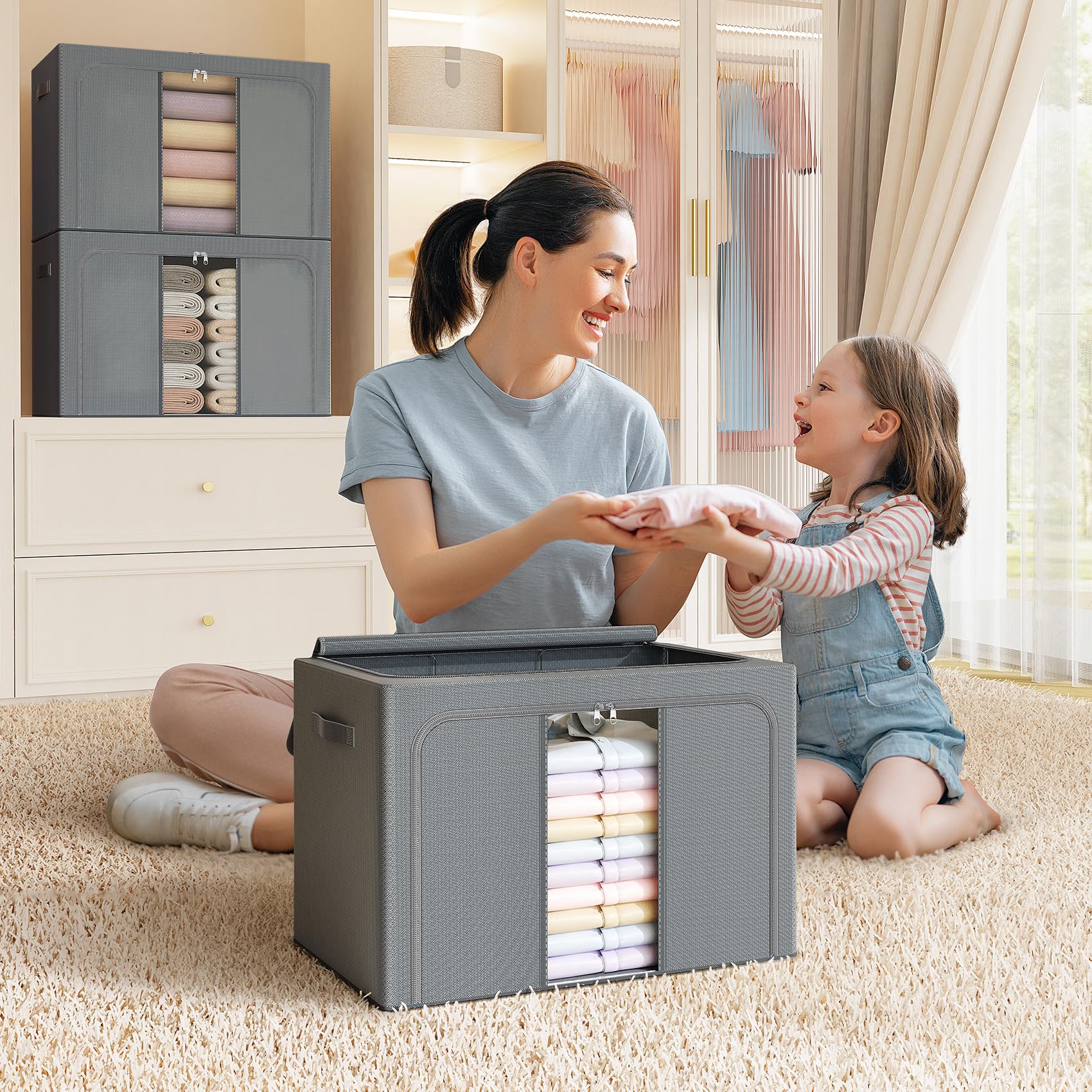 LeArex square reinforced frame helps preserve shape during transport.