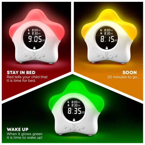 Learn & Climb color-changing LED provides soft bedtime ambience for calmer nights