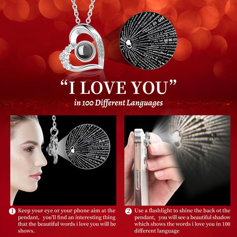 Lebana I Love You 100 Languages feature reveals messages when illuminated.
