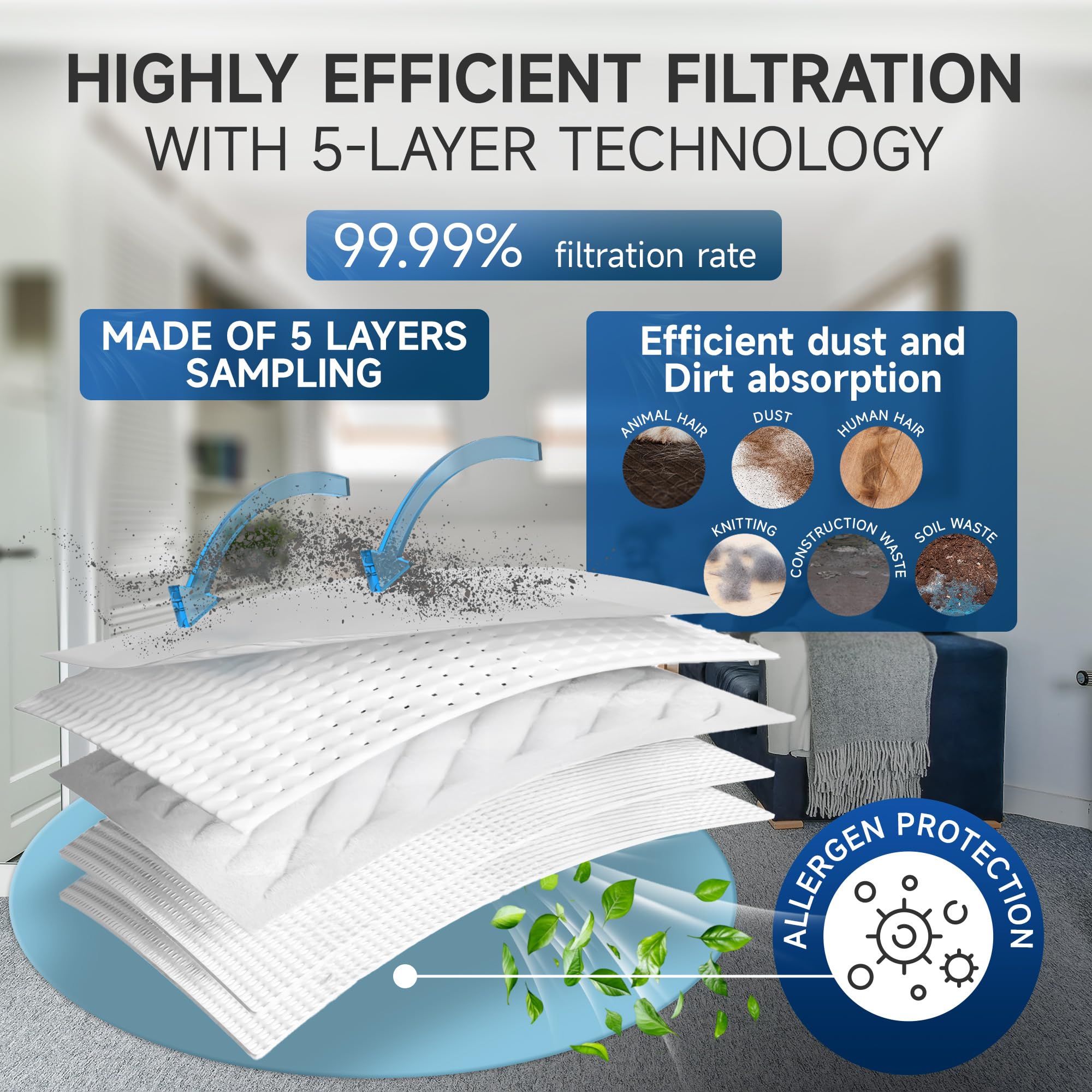 Lebenswuerze ultrasonic welding creates strong seams for heavy-duty cleaning.