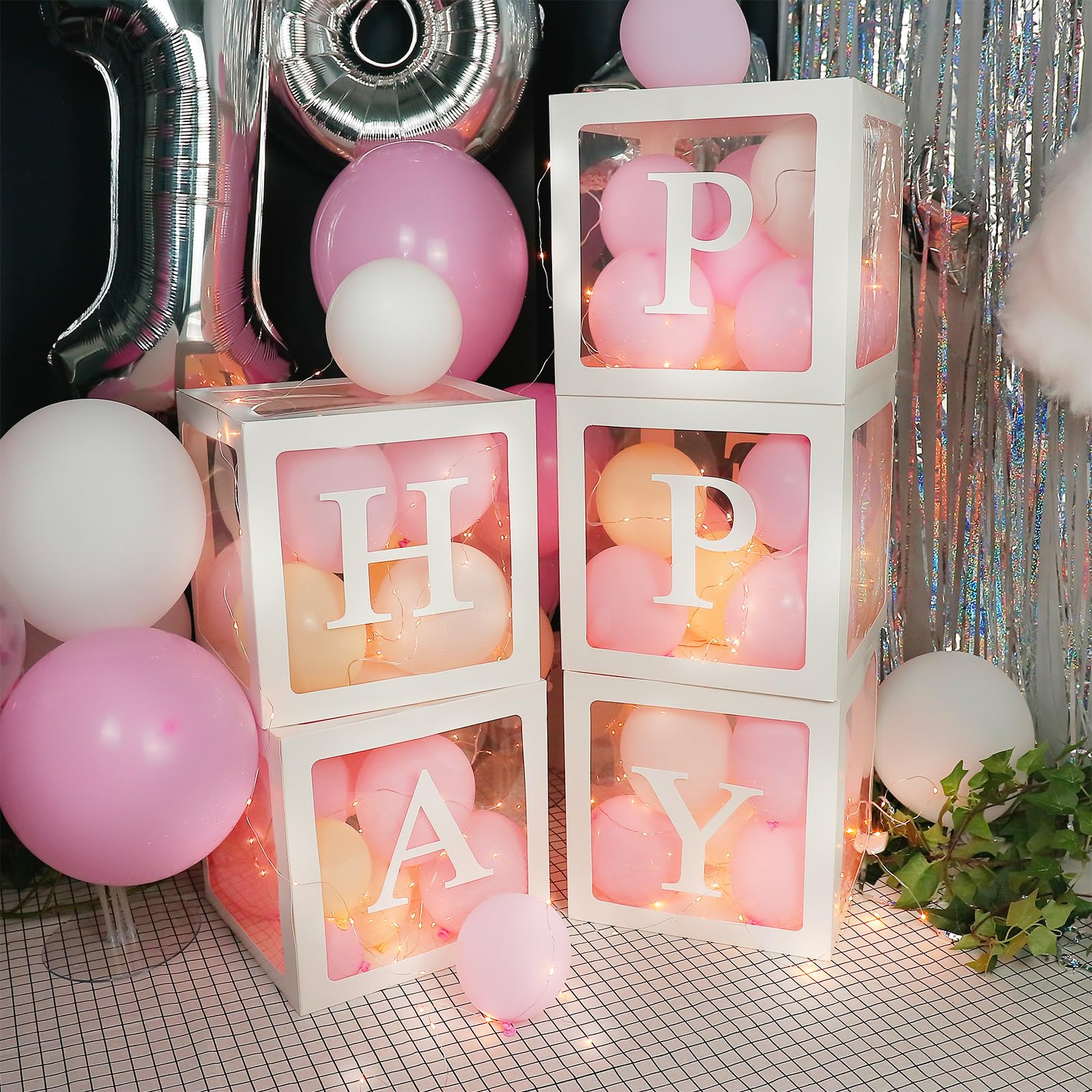 Ledido easy-fold balloon boxes store flat between parties.