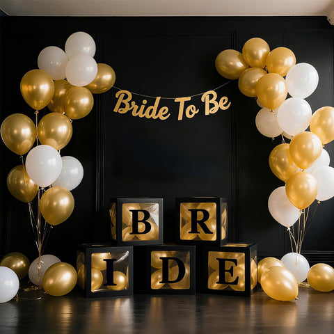 Ledido DIY party box decor kit enabling creative themed displays