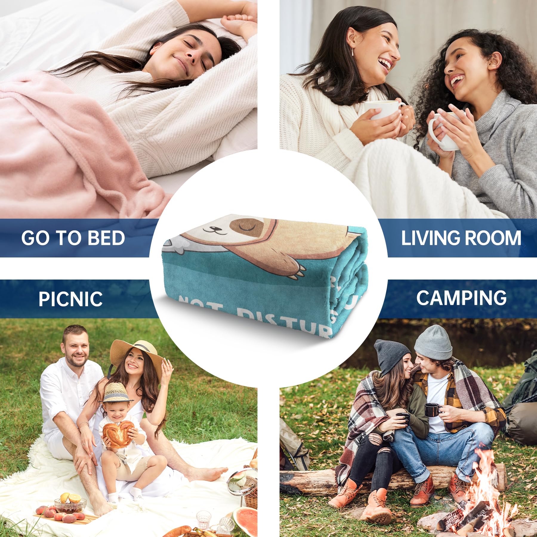 Leebbsin machine-washable blanket stays soft and fade-free.