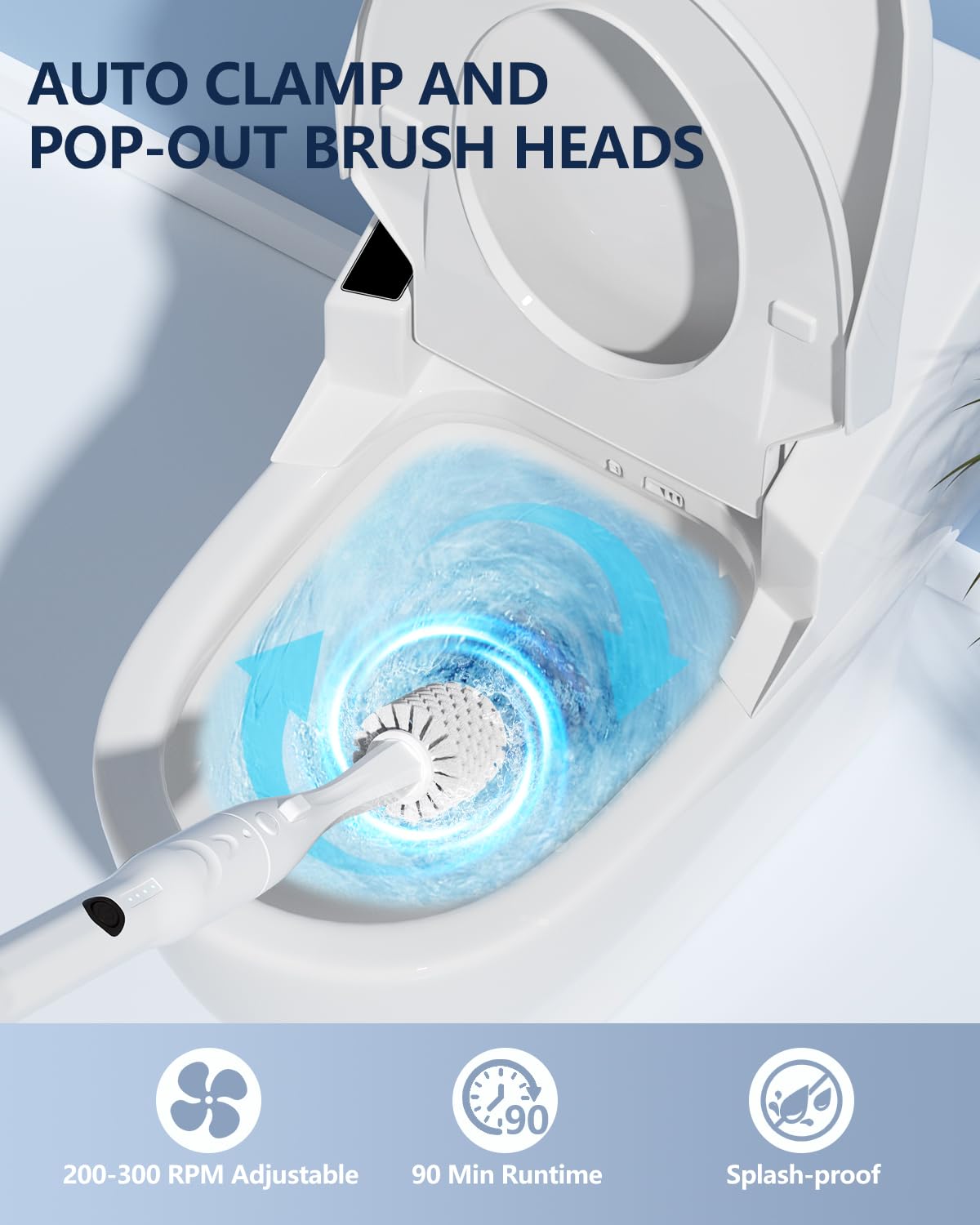 Leebein disposable brush refills pack enabling quick daily cleans