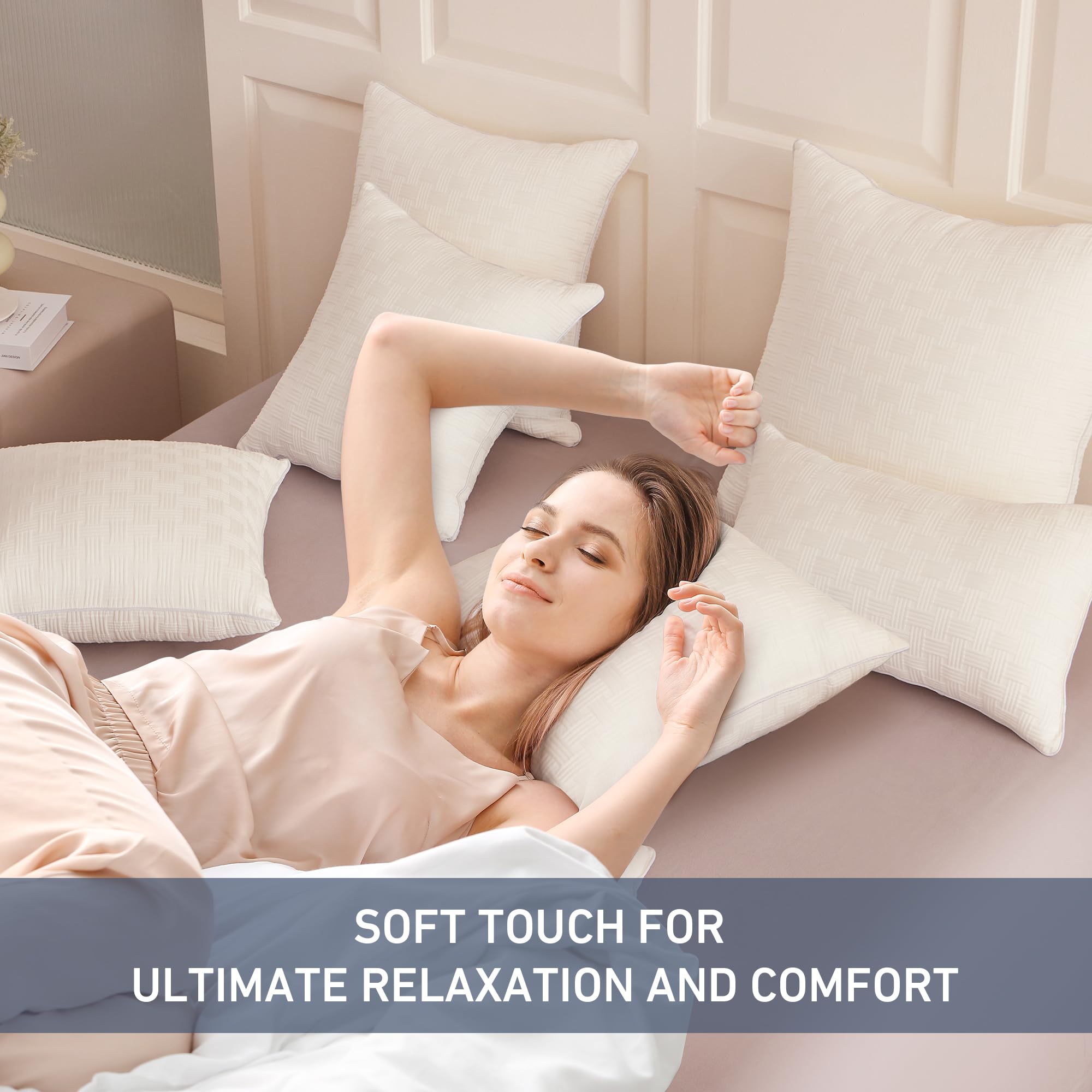 Leeden pillow insert on chair demonstrating lumbar support and style