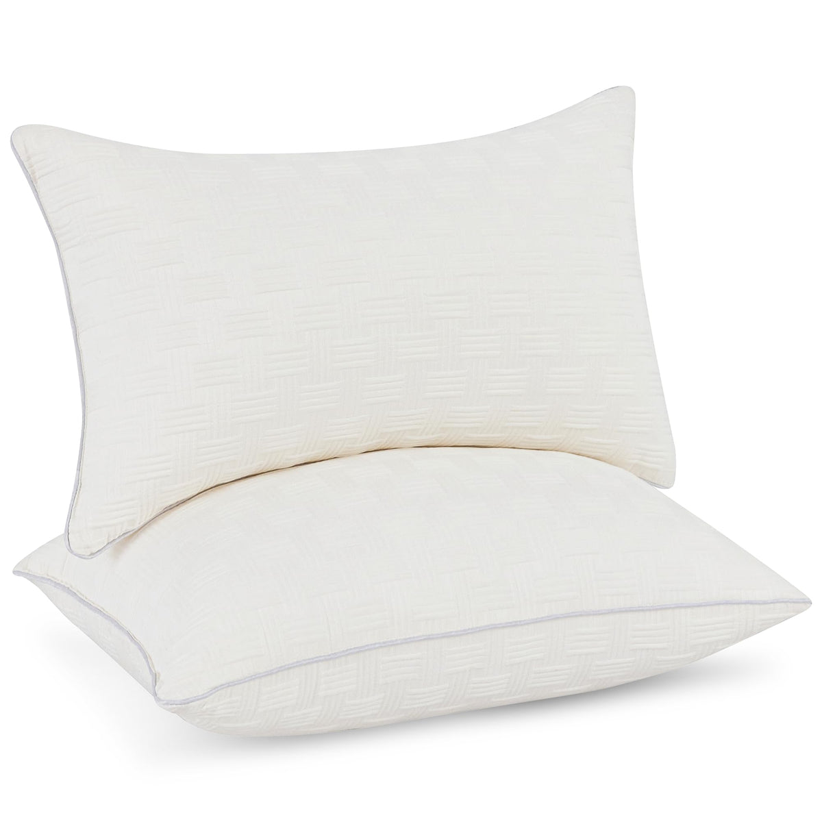Leeden 12x20 pillow insert two-pack on a sofa for added comfort