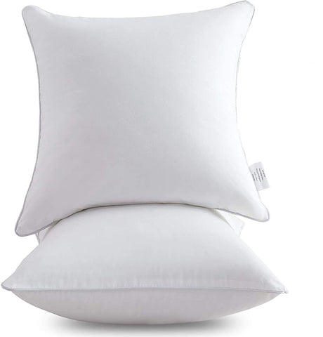 Leeden 16x16 pillow inserts pack shown, ready to refresh your sofa with plush volume