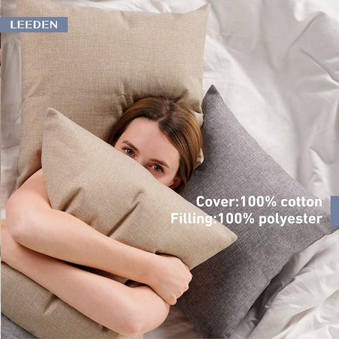 Leeden vacuum packed packaging arrives ready to fluff quickly