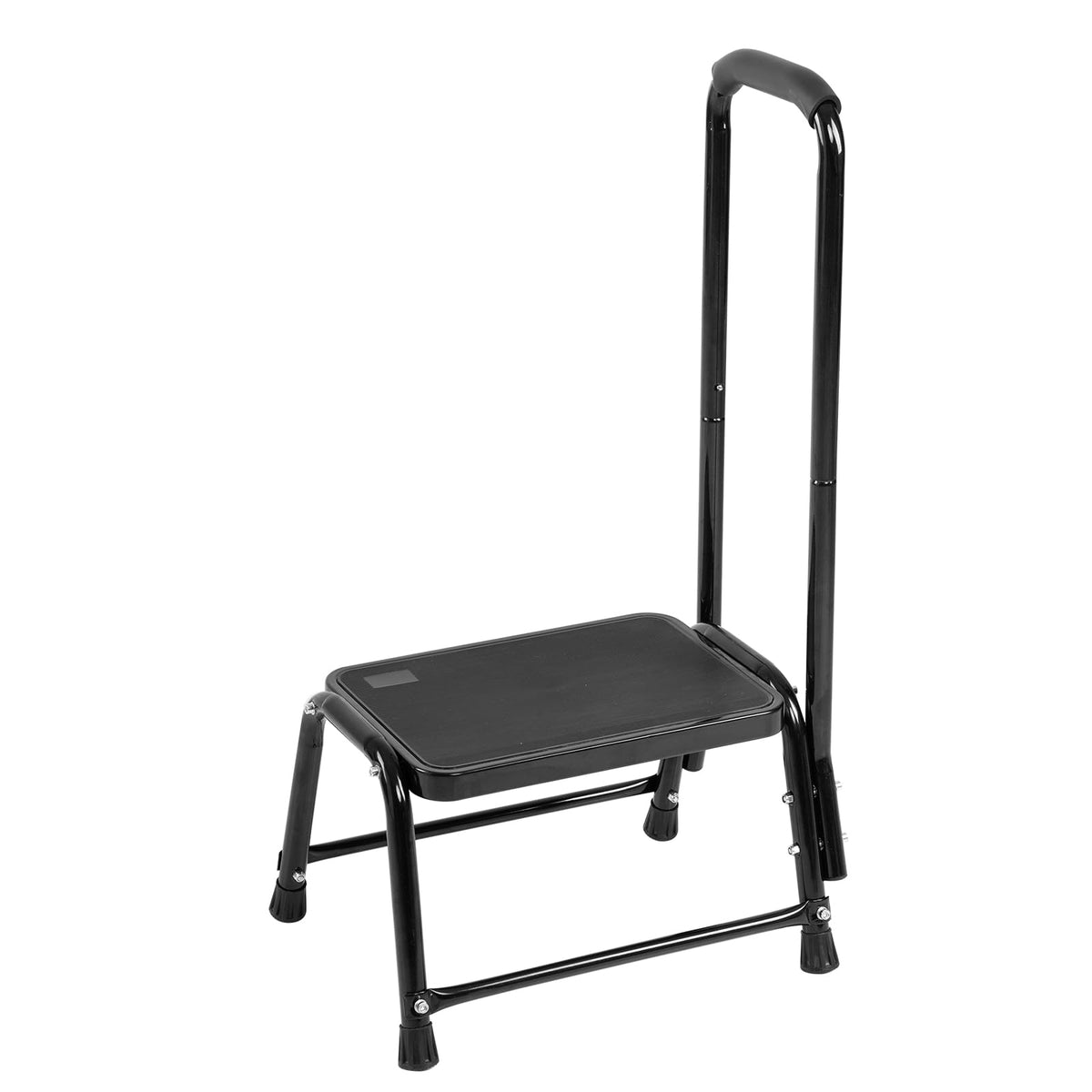 Leekpai Step Stool with handle, front view, offering sturdy support for kitchen tasks.
