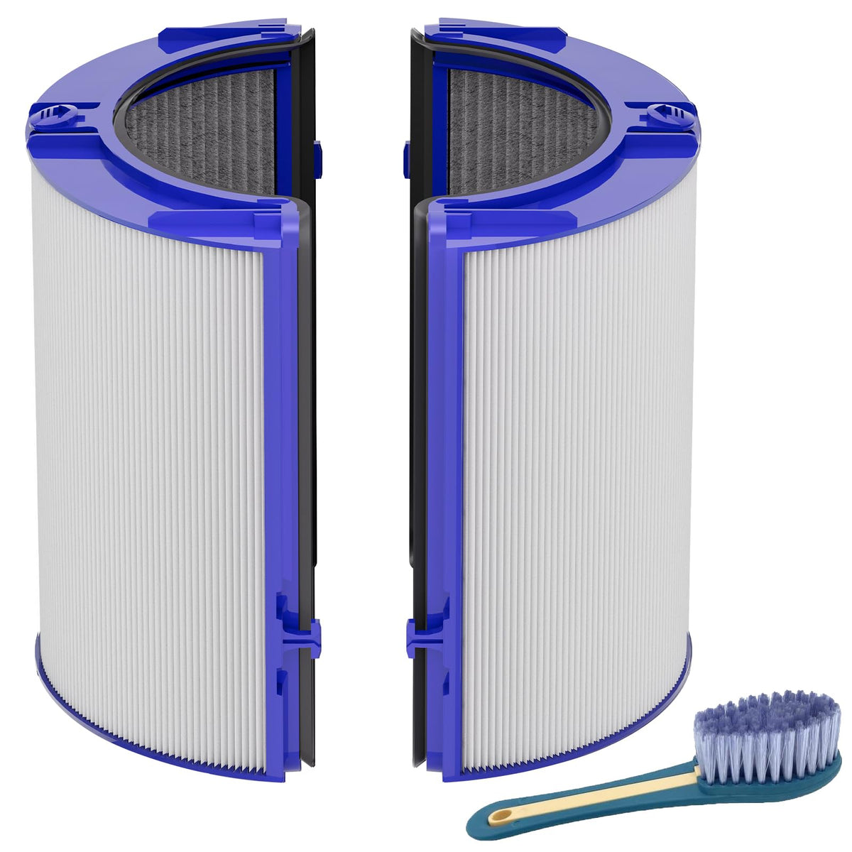 Leemone 2-in-1 filter packaging highlights easy identification and quick replacement.