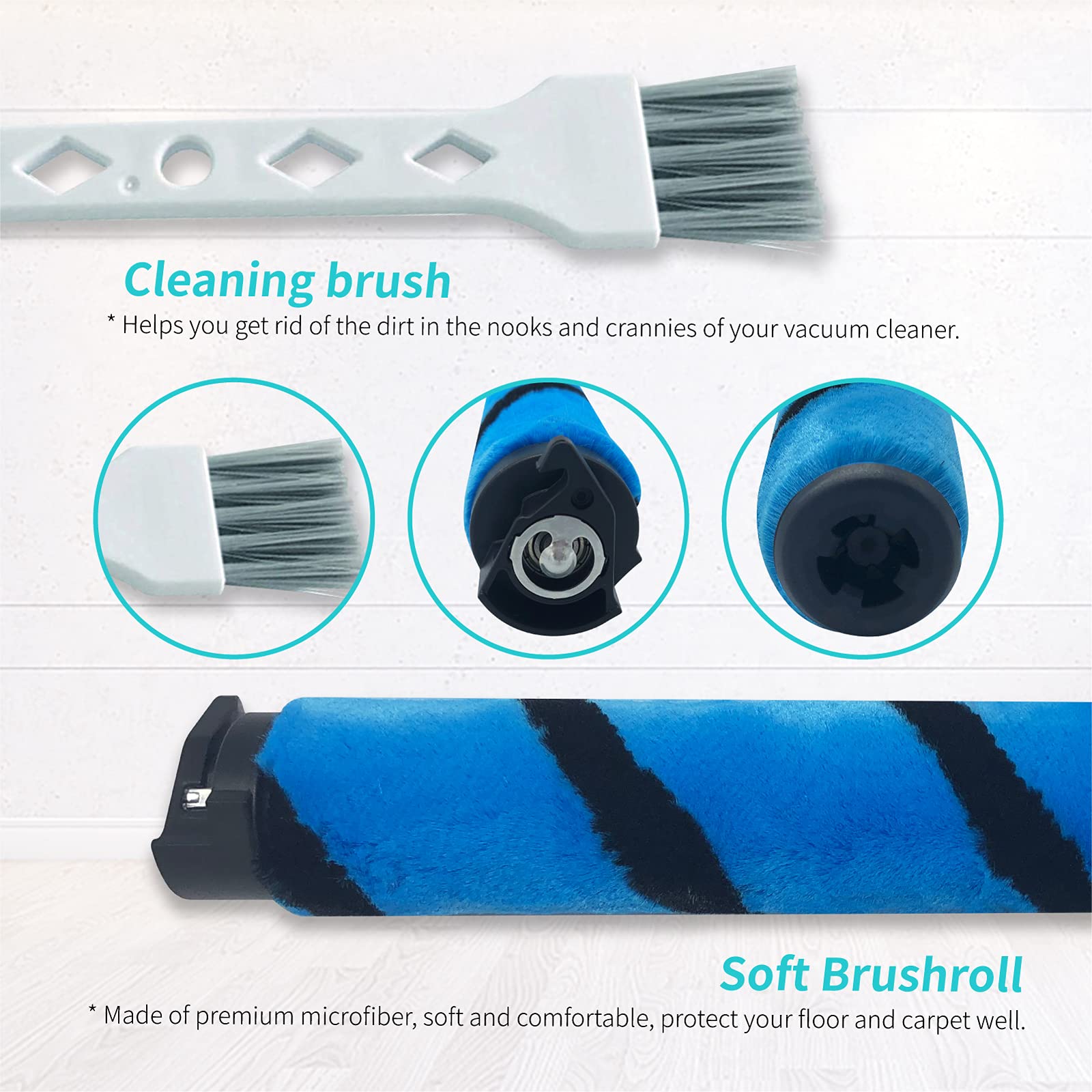 Leemone AZ2002 cleaning brush for easy maintenance and part handling.