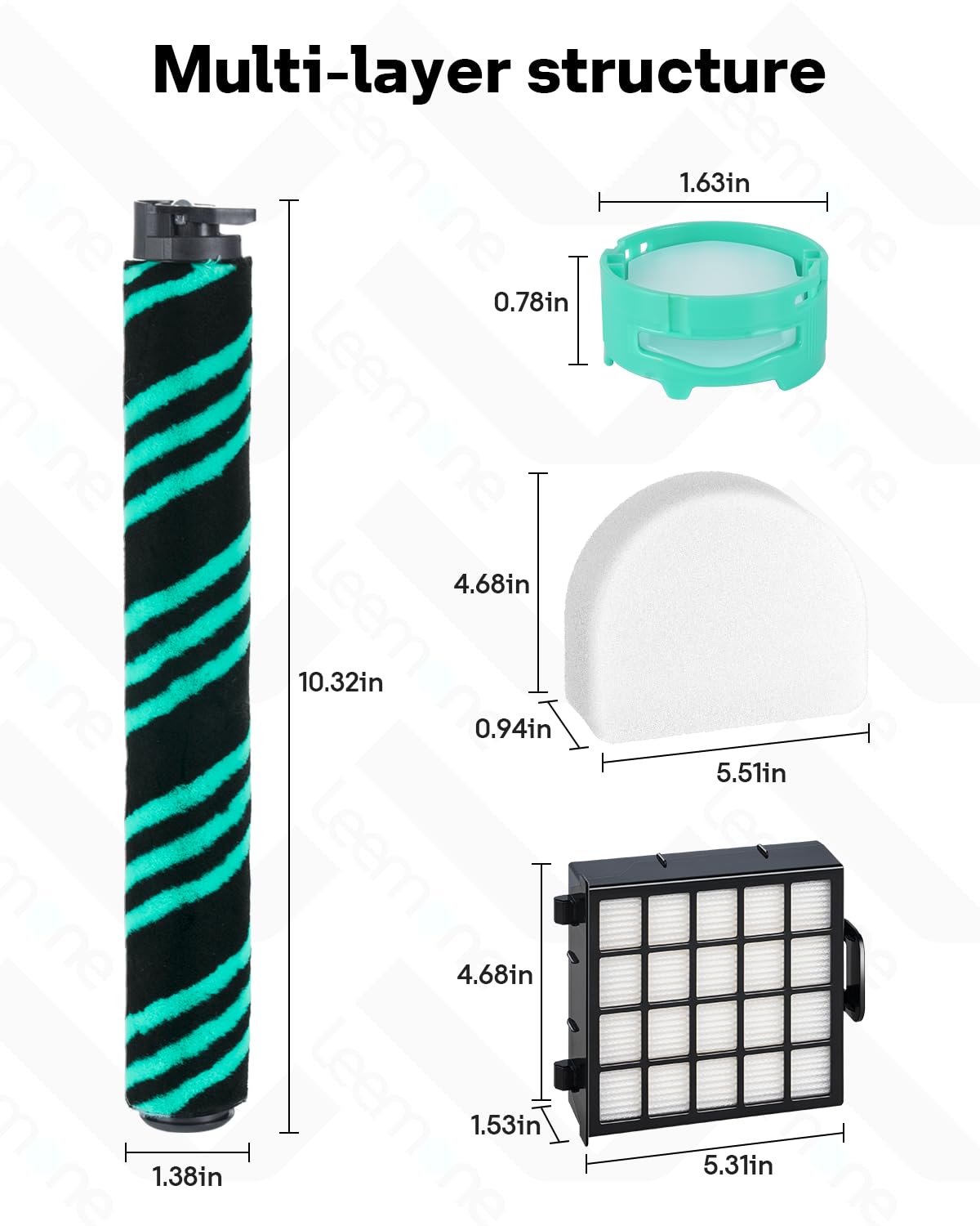 Leemone AZ4002 odor neutralizer cartridges help reduce odors during cleaning.