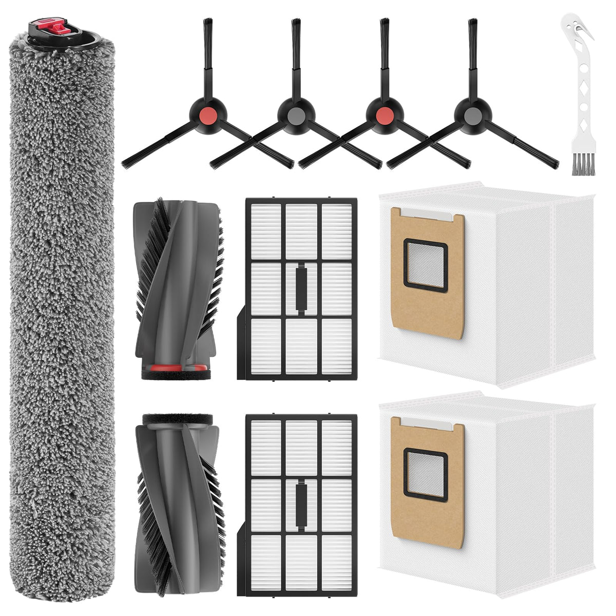 Leemone E25/E28 Omni dust bag replacement for extended capacity and leak prevention.