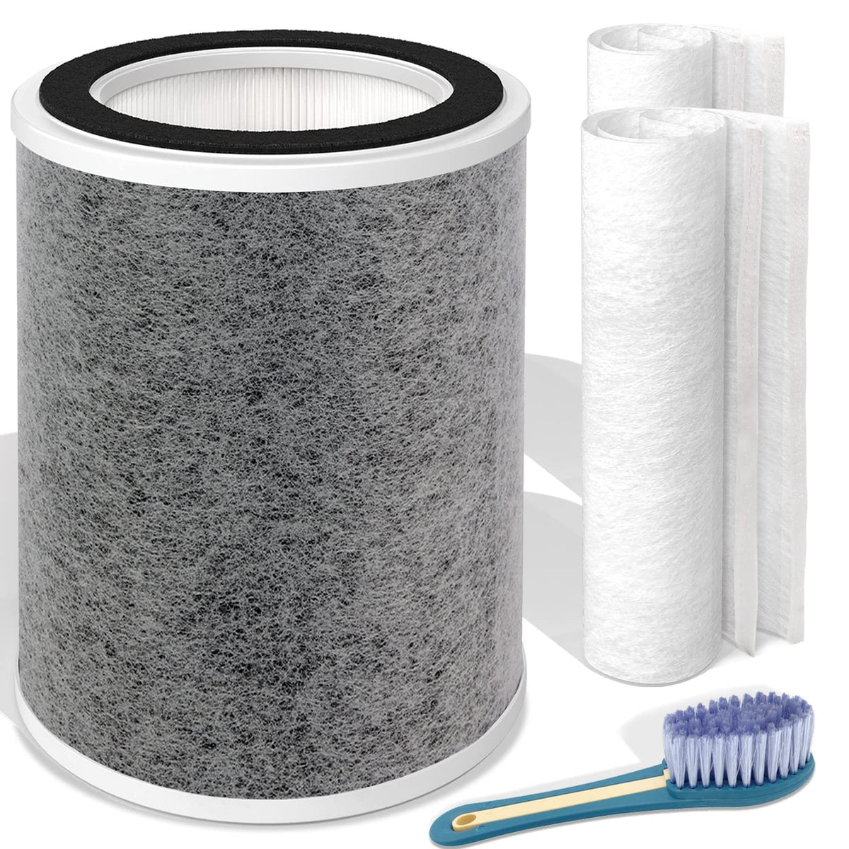 Leemone HP202 filter packaging shows 3-in-1 filtration for clean indoor air