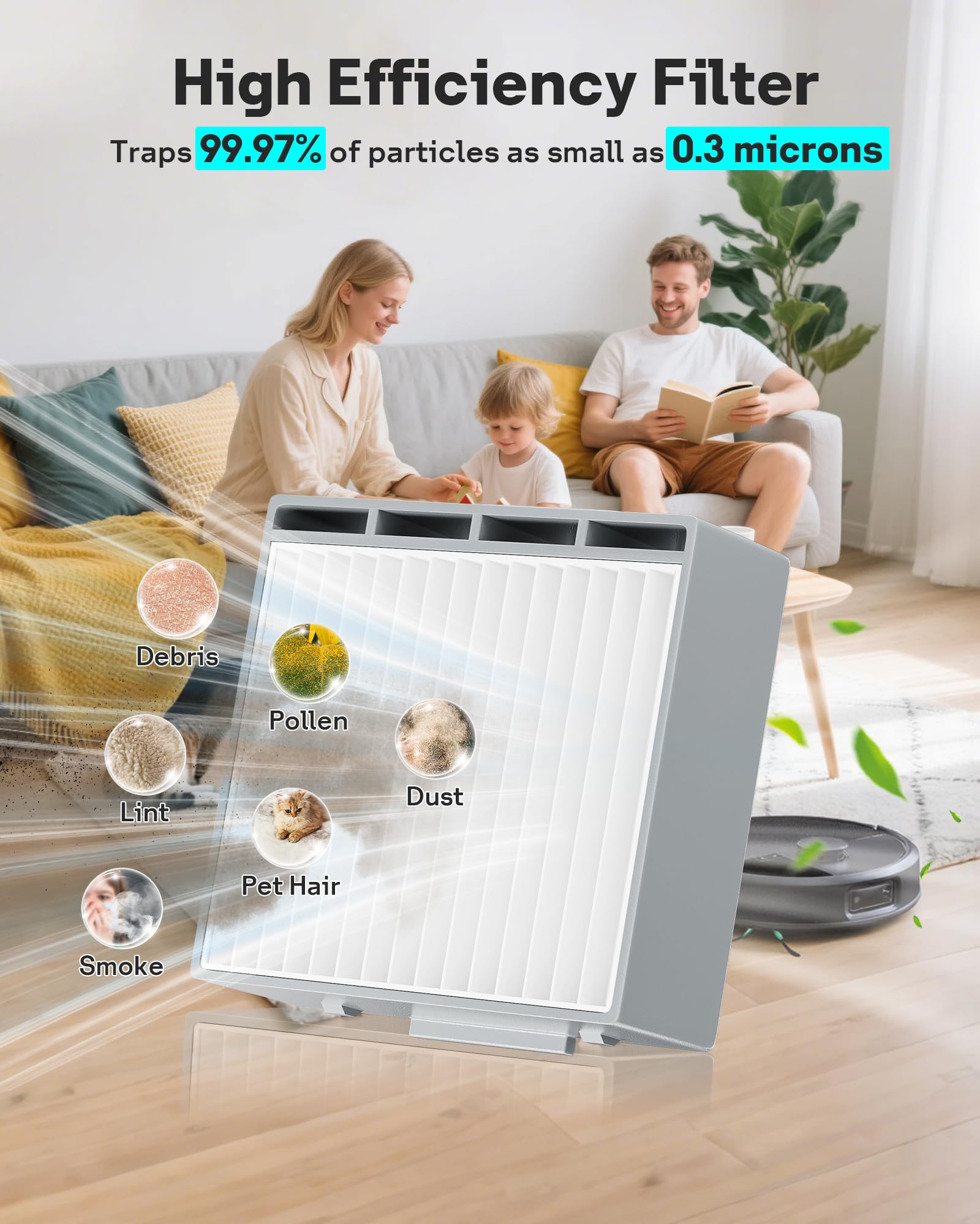 Leemone cleaning brush for quick tool‑free maintenance