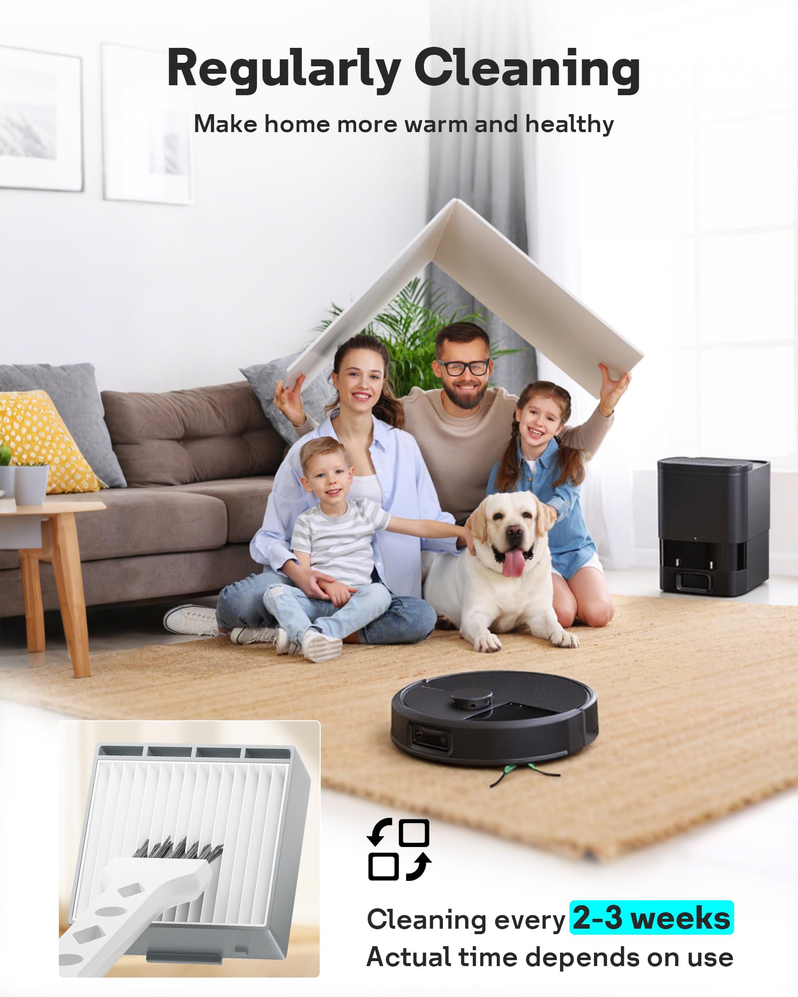 Leemone Roomba parts kit packaging and included items for easy maintenance