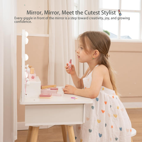 Leeshyah Kids Vanity Set makes a thoughtful gift that sparks creative confidence