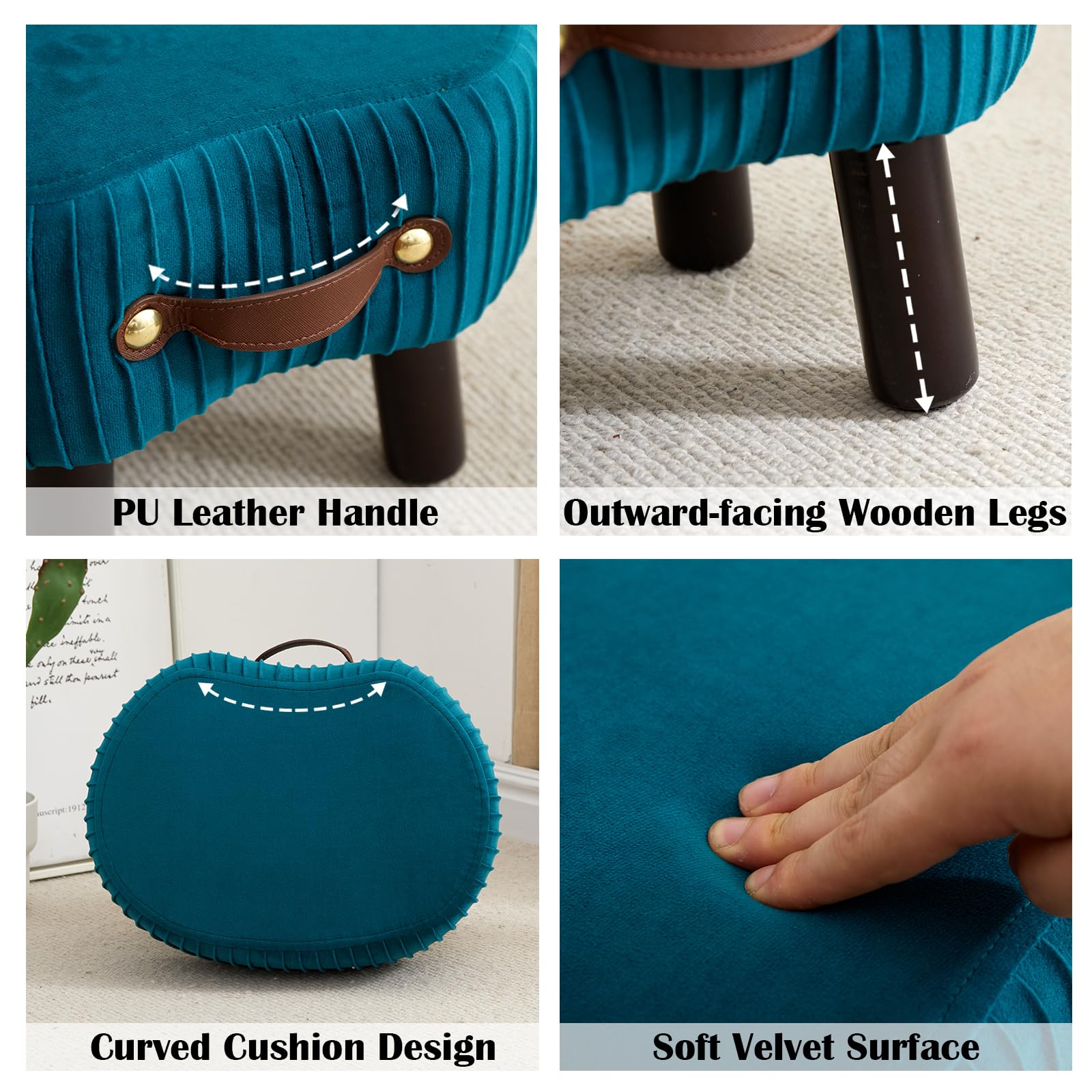 Leesingdo non-slip feet prevent sliding on hard floors.