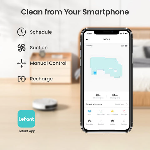 Lefant M210 supports Alexa and Google Assistant for voice control.