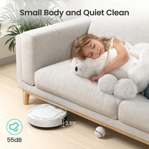 Lefant M210 auto self-charging dock for seamless recharge.