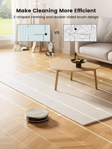 Lefant M210 Pro uses anti-collision sensors to prevent falls and bumps.