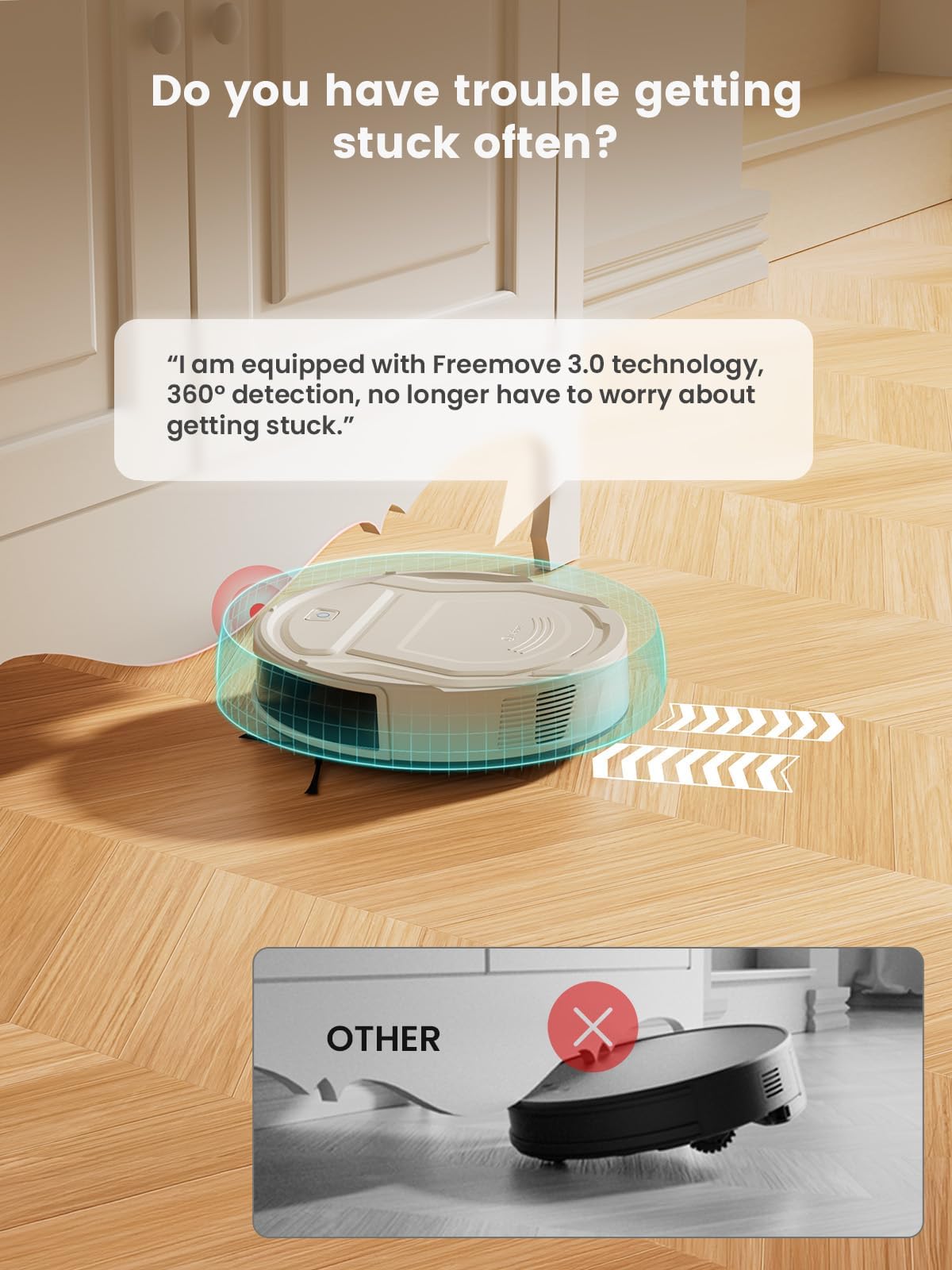 Lefant M210 Pro features a compact profile to fit tight spaces.