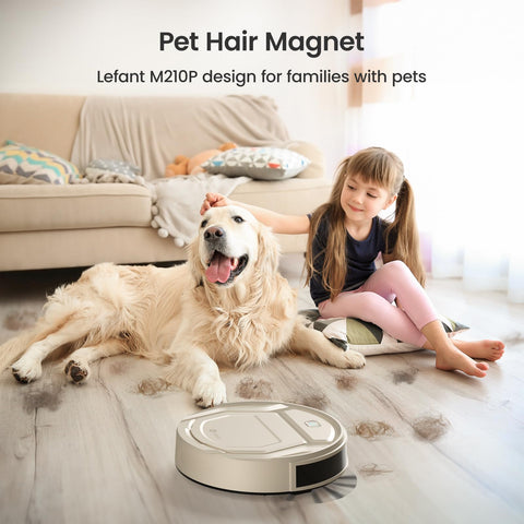 Lefant M210 Pro quiet operation for peaceful cleaning