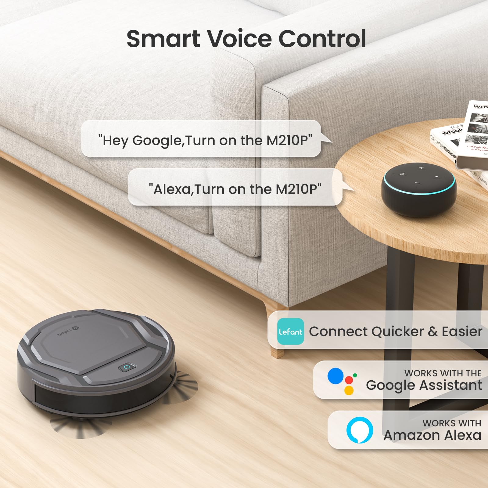 Lefant M210 Pro self-charging dock keeps cleaning ready