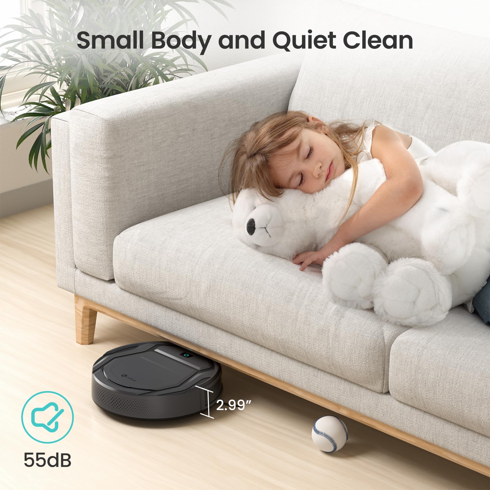 Lefant M210 Pro WiFi App Alexa control enables easy scheduling.