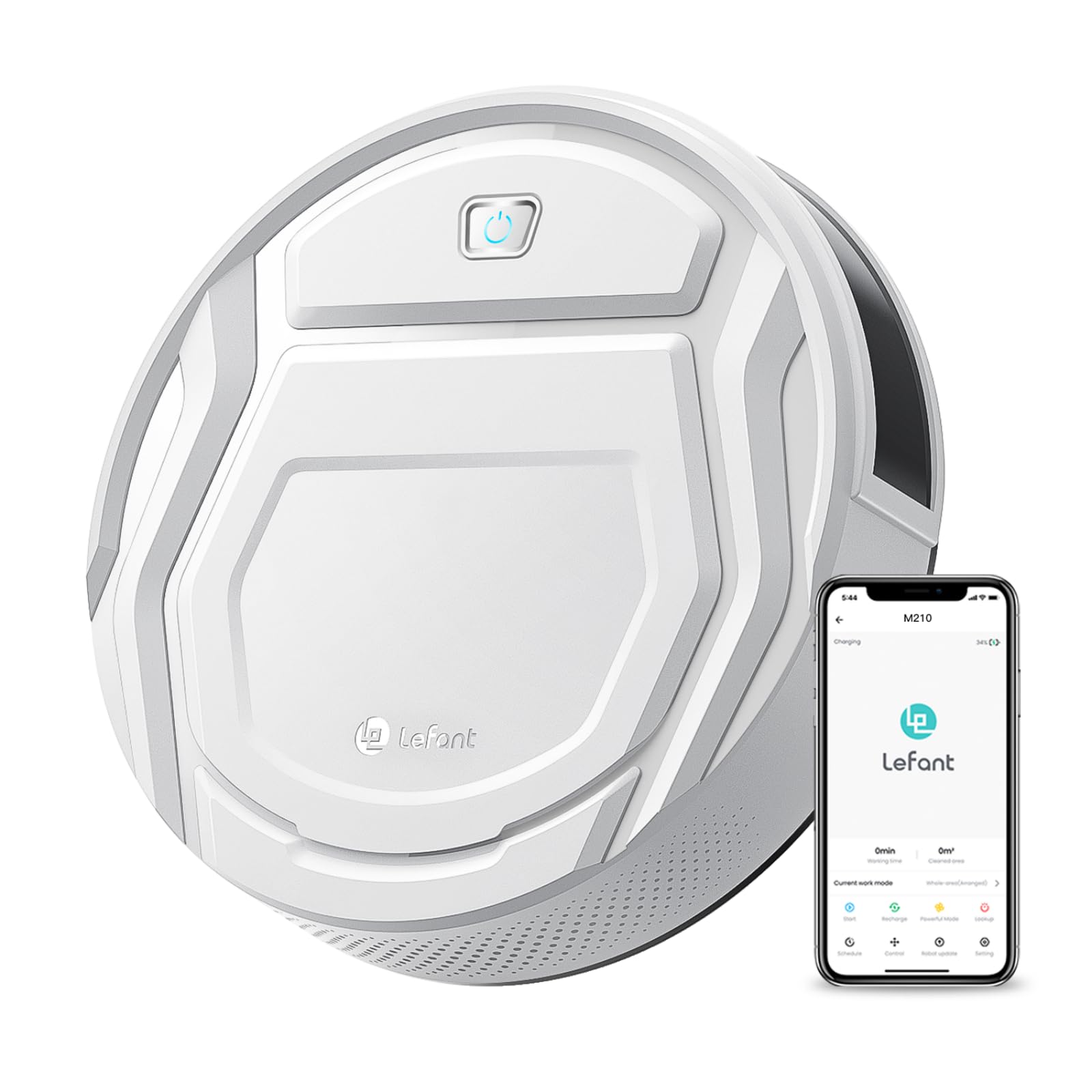 Lefant M210 compact design enables cleaning under beds and sofas.