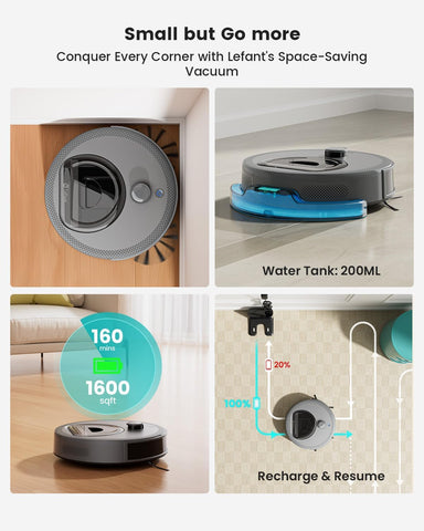 Lefant M330 Pro 450ml dustbin reveals when to empty