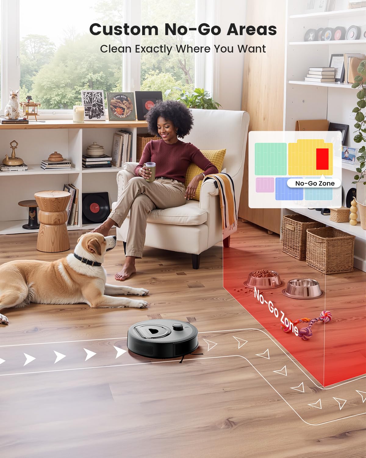 Lefant M330 Pro app and voice control with Google Assistant.