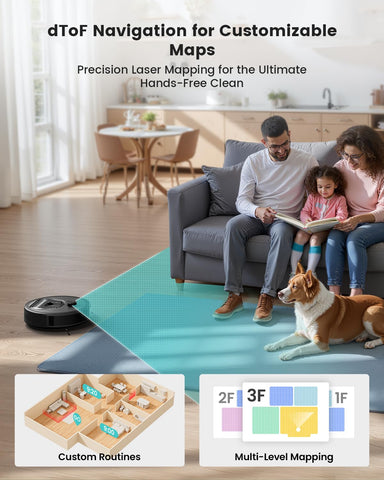 Lefant M330 Pro PSD obstacle avoidance protects furniture