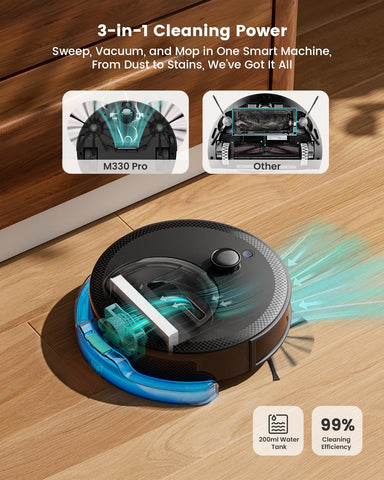 Lefant M330 Pro vacuum and mop combo reduces chores