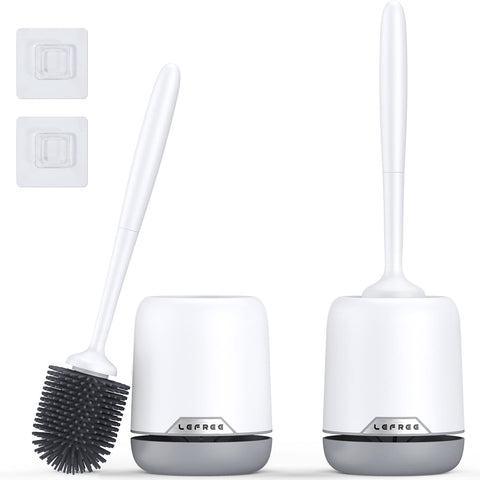 Lefree toilet brush with 360-clean design for easy maintenance.