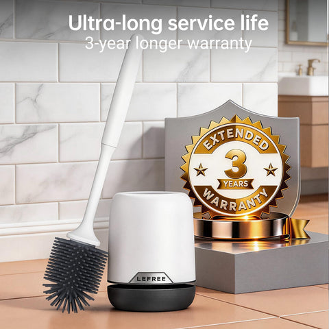 Lefree ventilated holder keeps brushes dry and odor-free