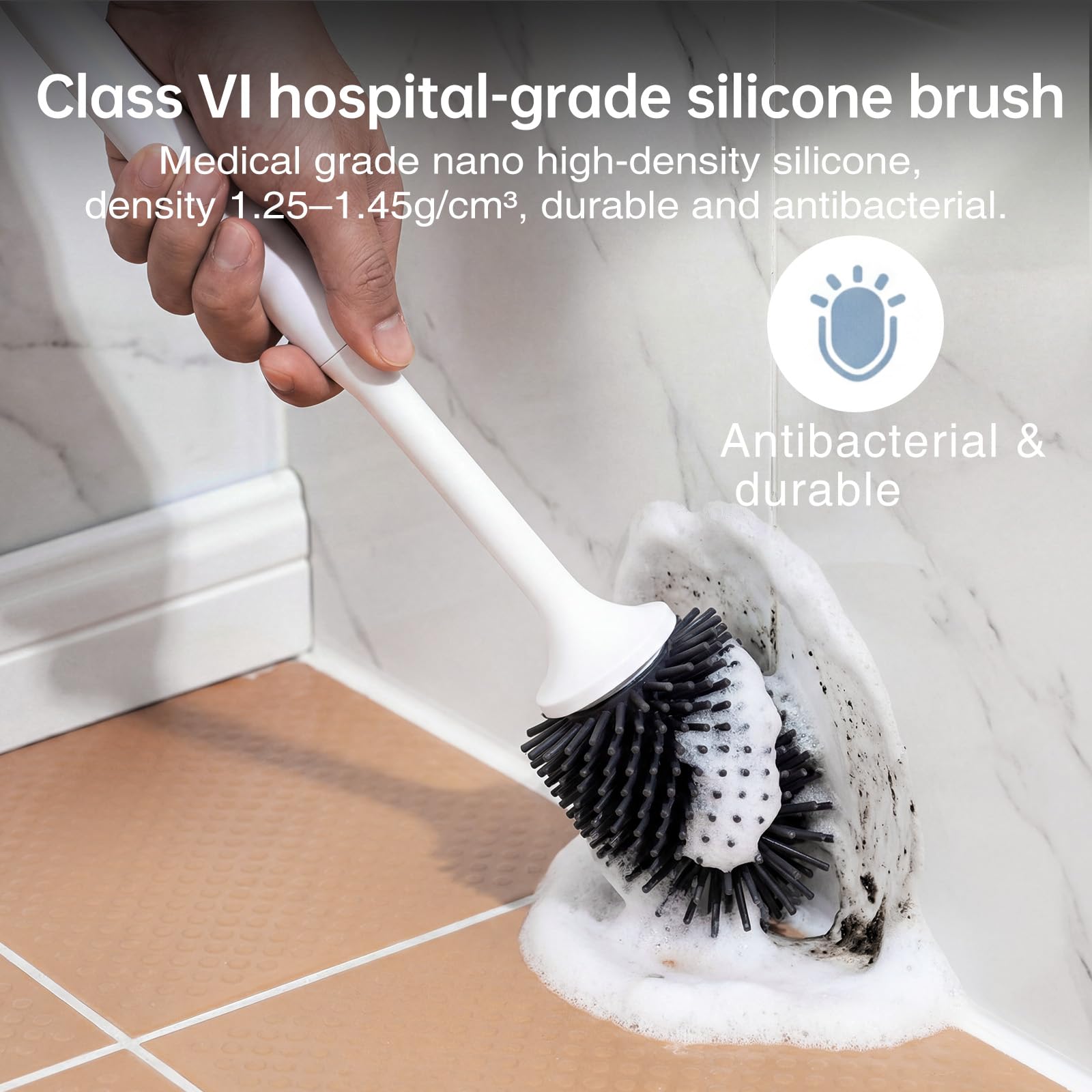 Lefree wall or floor mount offers flexible bathroom setup