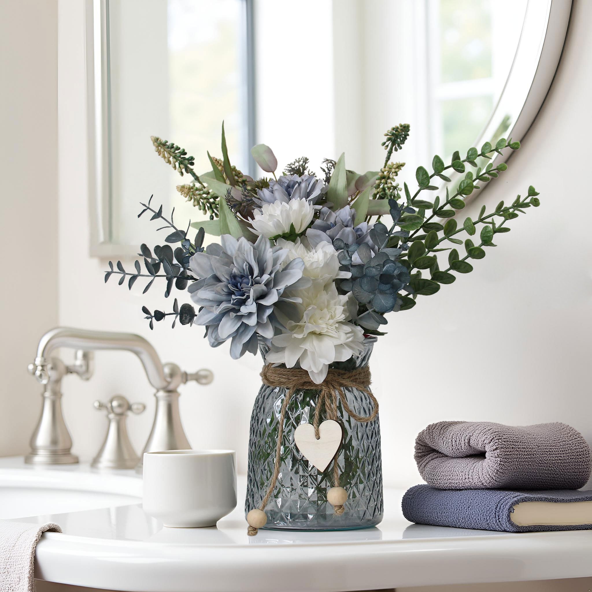 Leftover coffee table decor adds color without maintenance
