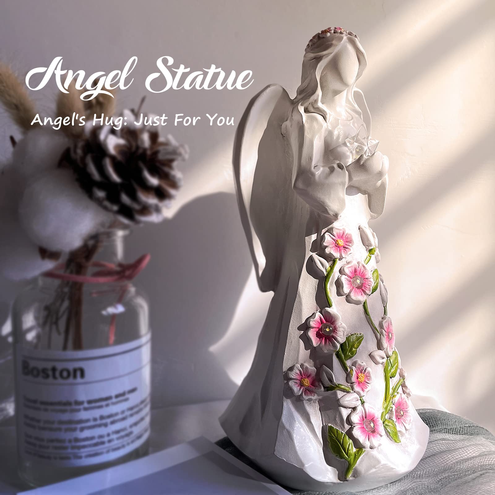 LEGIFO decorative statue provides ambient lighting with longer battery life.