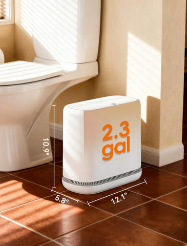LEGUO vacuum adsorption 2.3 gallon capacity to maximize internal space.