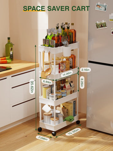 LEHOM 360-degree movable wheels allow easy repositioning on any floor.